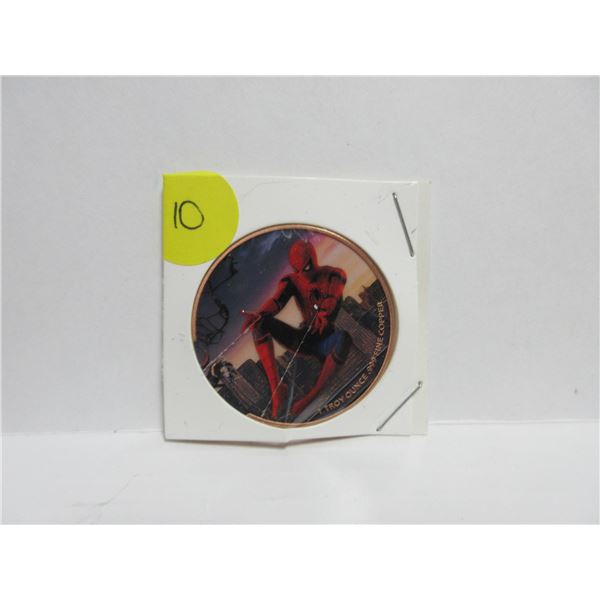 Spiderman Coin (1 Troy Ounce .999 Fine Copper)