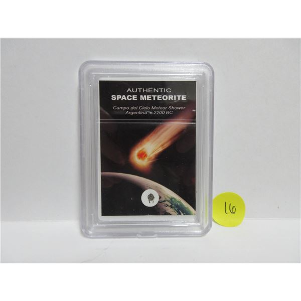Authentic Space Meterorite (We Cannot Prove Authenticity)