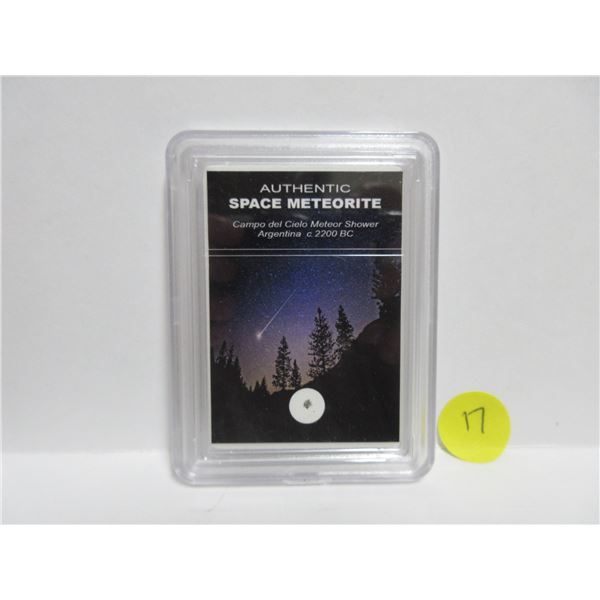Authentic Space Meterorite (We Cannot Prove Authenticity)