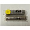 Image 1 : Roll of 2010 and 1996 Canada 5 Cents.