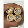 Image 2 : Roll of (4) 1966 Canada 5 Cents.