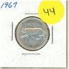 Image 1 : 1967 Canada Silver 25 Cents.