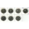 Image 2 : 1970, 1971, 1973, 1977, (2) 1980, 1981 Canada One Dollars.