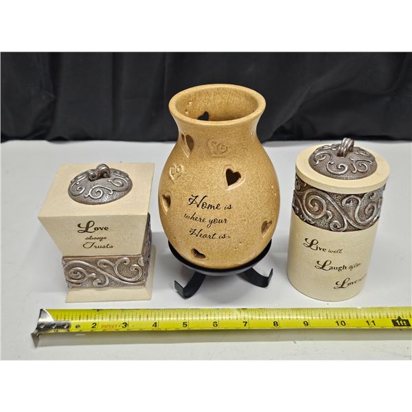 (3) Tealight Holders
