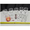 Image 1 : Lot of Asst. Glassware.  Wine Glasses, Shot Glasses, etc.