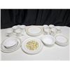 Image 1 : Mixed lot of Vintage Corelle Dinnerware inc. Butterfly Gold Pattern etc.