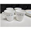 Image 2 : Mixed lot of Vintage Corelle Dinnerware inc. Butterfly Gold Pattern etc.