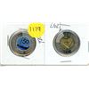 Image 1 : 2026 Canadian 2-dollar coin commemorating the 50th anniversary of the CN Tower - Coloured and Uncolo