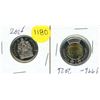 Image 1 : 2026 Canada Proof Like Uncirculated 50 Cents and Two Dollar Coin.