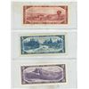 Image 2 : 1954 Canada Two, Five and Ten Dollars.
