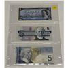 Image 1 : 1954 (Uncirculated), 1986 and 2006 Canada 5 Dollars.