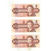 Image 1 : (5) 1986 Canada Two Dollar. (In Sequence and Uncirculated)