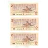 Image 2 : (5) 1986 Canada Two Dollar. (In Sequence and Uncirculated)