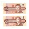 Image 3 : (5) 1986 Canada Two Dollar. (In Sequence and Uncirculated)
