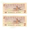 Image 4 : (5) 1986 Canada Two Dollar. (In Sequence and Uncirculated)