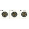 Image 1 : 1999 Canadian "Toonie" (two-dollar coin) commemorating the creation of Nunavut, featuring a drum dan