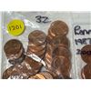 Image 3 : Bags of U.S.A AND Canada Pennies. (See Bag In Photo For More Detail)