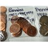 Image 4 : Bags of U.S.A AND Canada Pennies. (See Bag In Photo For More Detail)