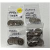 Image 1 : Bags of Canadian 5 Cents. (See Bag In Photo For More Detail)