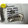Image 3 : Bags of Canadain 10 Cents (It Includes 1958 and 1959 Canadian Silver 10 Cents) (See Bags In Photo Fo