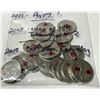 Image 2 : Bag contains a collection of Canadian 25-cent coins commemorative of Remembrance Day and Canadian hi