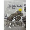 Image 5 : Bags of U.S.A. Currency - includes quarters, dime, one dollar, half dollar, etc. (See Bag In Photo F
