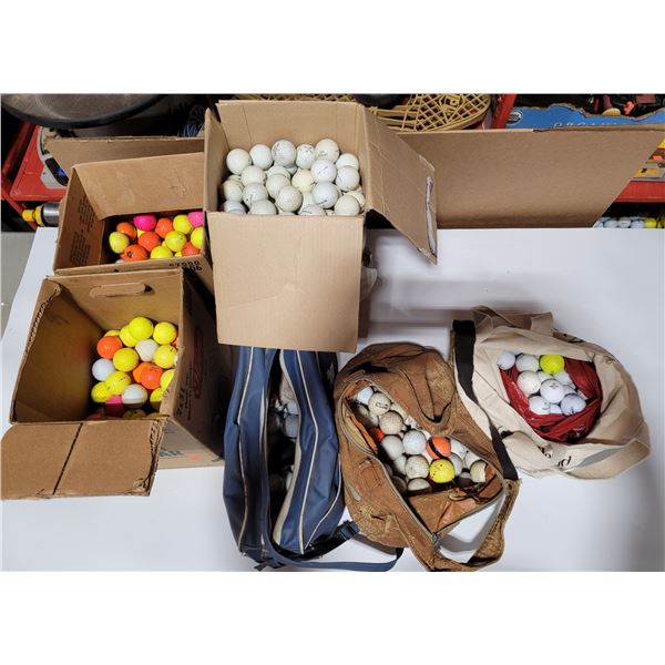 Lot of Assorted Golf Balls