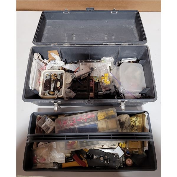 Toolbox w/ Assorted Hardware