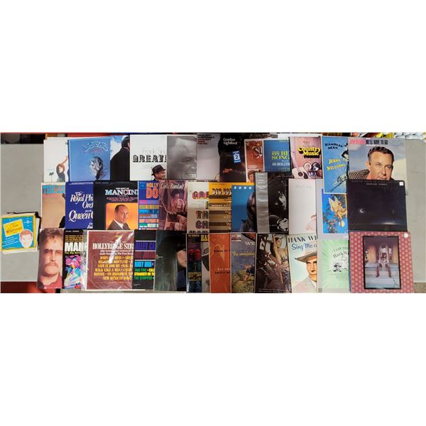 Lot of Assorted Vinyl Records