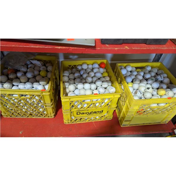 Lot of Assorted Golf Balls