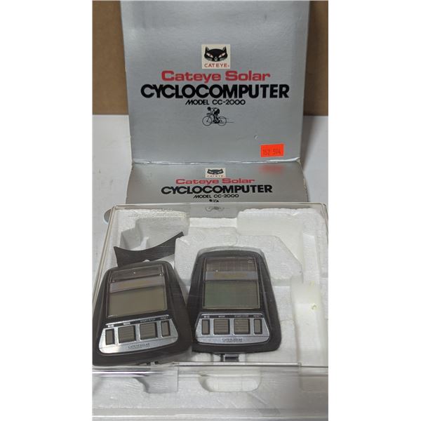Cateye Solar Cyclocomputers