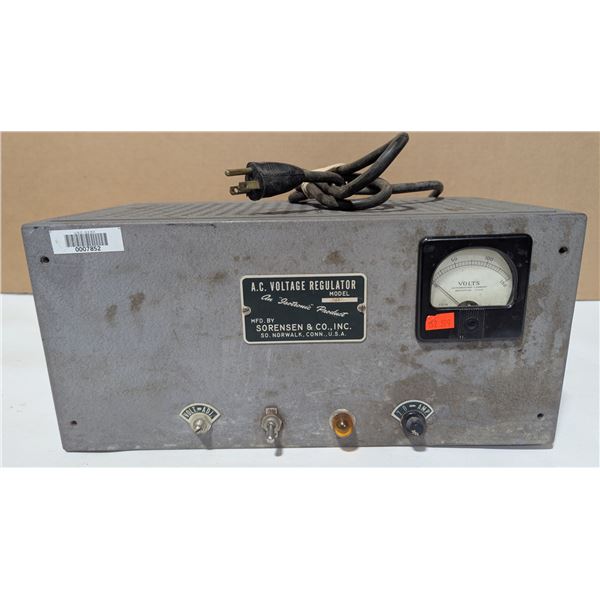 VTG A.C. Voltage Regulator