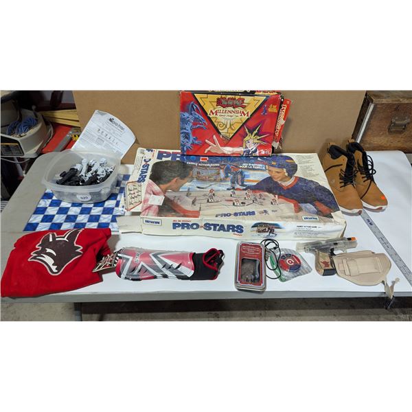 Game Variety Lot: Table Hockey, Yugioh Board Game, Harry Potter Chess Set ...
