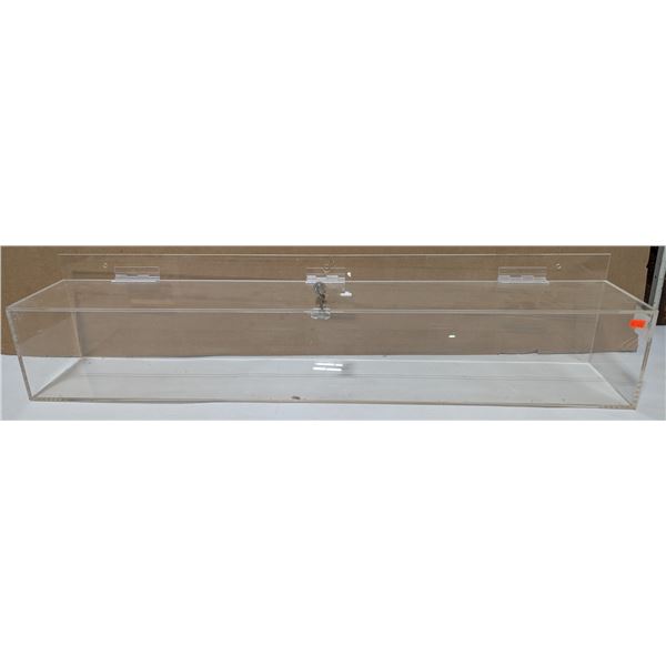 Clear Locking Display Case