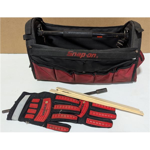 Snap On Tool Carrier and Gloves
