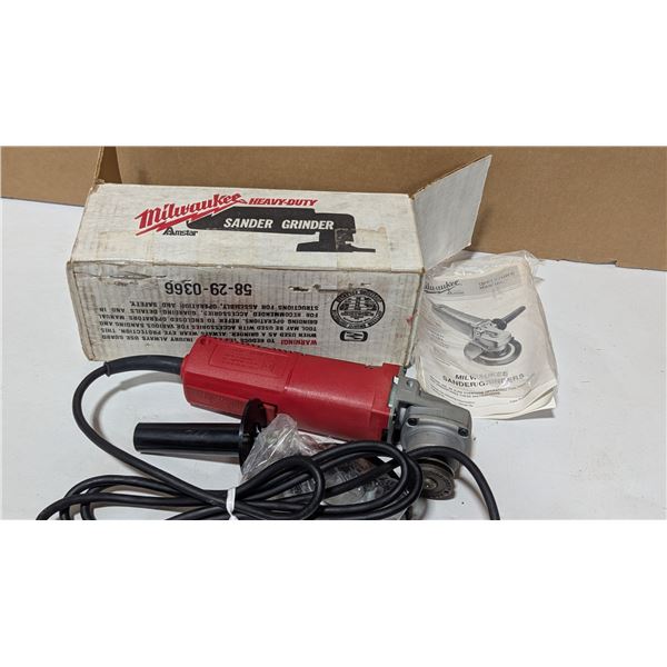 Milwaukee Heavy Duty Sander Grinder