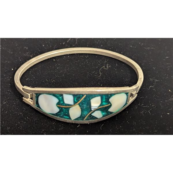 Alpaca Mexican Silver Bangle