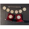 Image 19 : Extensive Canadian Coin Collection With Tall Ships Sets, Proof Sets, Montblanc Pen, and Birks Frame