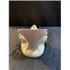 Image 2 : Porcelain Figurine of Seated Figure with Fan