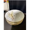 Image 12 : Porcelain Dinnerware Set with Wheat Motif