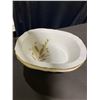 Image 13 : Porcelain Dinnerware Set with Wheat Motif