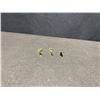 Image 7 : Gold Tone Jewelry Set With Enamel Flowers