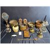 Image 1 : Metalware, Lamps, and Decor Lot