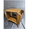 Image 7 : Swivel Wooden Stool, 1940s Mahogany Side Table, Oak Armchair