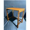 Image 3 : Four Teak Wood Nesting Tables