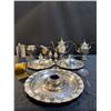 Image 1 : Silver Plate Tea Set and Tableware Collection