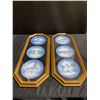 Image 1 : Royal Copenhagen Edmonton Series Plates, Set/