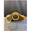 Image 2 : Mechanical Wooden Mantel Clock with Key