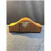 Image 3 : Mechanical Wooden Mantel Clock with Key