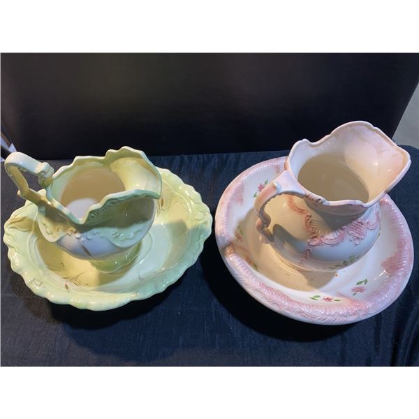 Porcelain Pitcher and Basin Sets